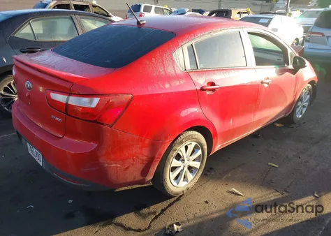 2013 Kia Rio Ex z USA, uszkodzony, nr VIN KNADN4A39D6233703